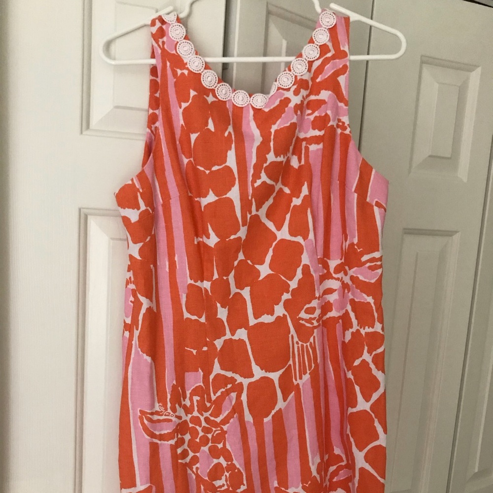 Lilly Pulitzer Giraffe shift dress